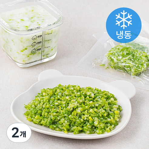 맘마유 아스파라거스 다짐 1단계 (냉동), 240g, 2개, 아스파라거스맛