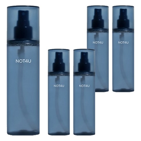 낫포유 클리어 바디 미스트 포 맨, 200ml, 5개