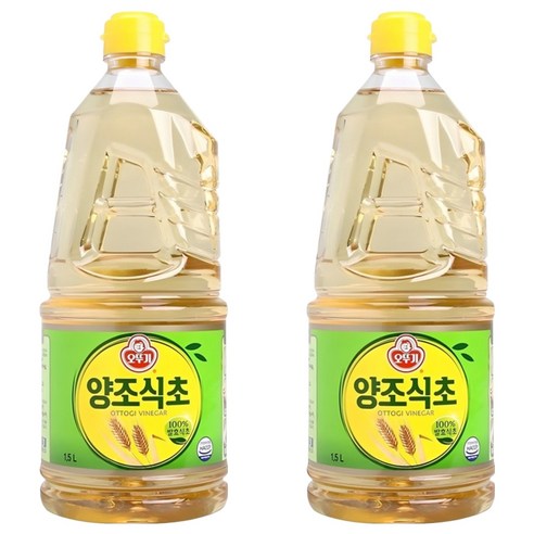 오뚜기 양조식초, 1.5L, 2개