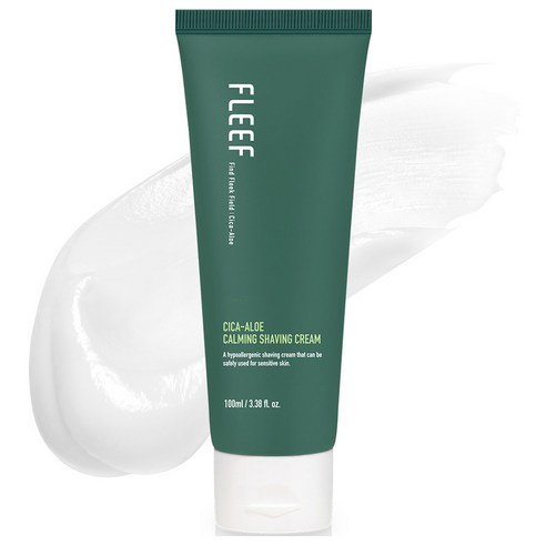 플리프 시카 알로에 카밍 저자극 쉐이빙 크림, 100ml, 1개