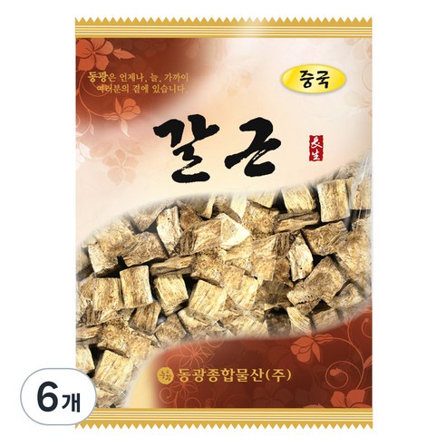 동광종합물산 갈근, 150g, 6개