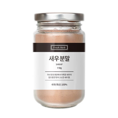 신선약초 새우분말, 110g, 1개