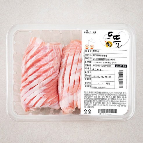 도뜰 파머스팩 한돈 항정살 에어프라이어용 (냉장), 400g, 1개