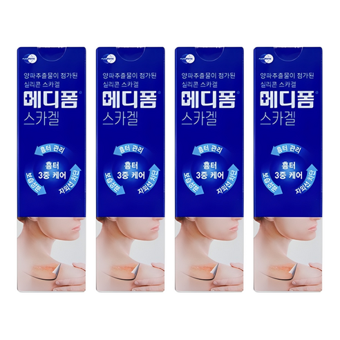 메디폼 스카겔 연고 12g, 4개
