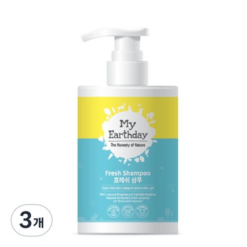 마이얼스데이 프레쉬 샴푸, 300ml, 3개