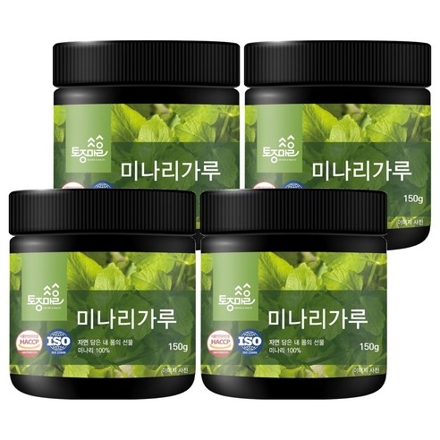 토종마을 미나리가루, 4개, 150g