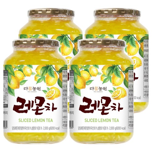 다농원 레몬차, 2kg, 1개입, 4개