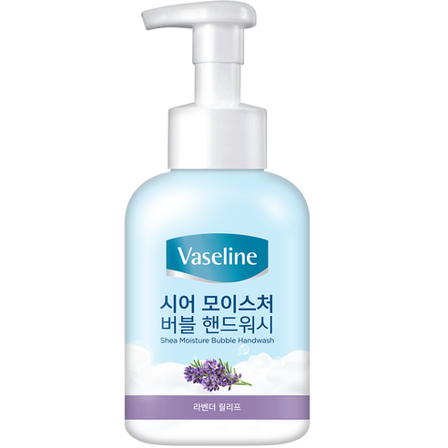 바세린 시어 모이스처 버블 핸드워시 라벤더향, 500ml, 1개 바세린핸드워시