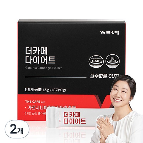 비타민마을 더카페 커피 가르시니아 다이어트보조제 60p, 90g, 1개