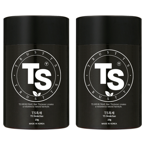 TS 흑채 23g, 흑갈색, 2개