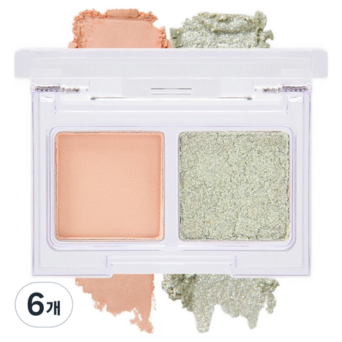 태그 글림 온 아이팔레트, 2호 트윙클 라임, 6개