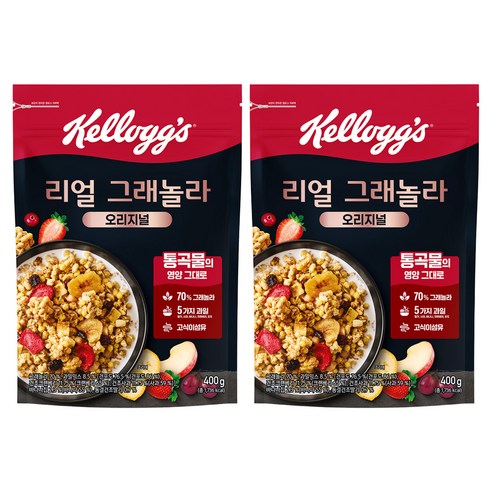 켈로그 리얼 그래놀라 오리지널 시리얼