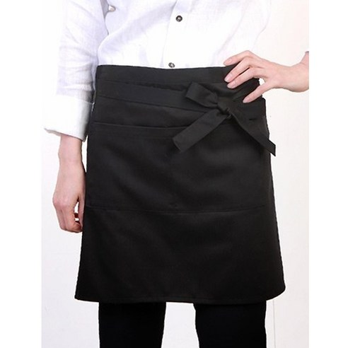 가볍고 실용적인 베네르디 하프 랩 허리 앞치마로 옷에 묻는 얼룩 걱정 끝!