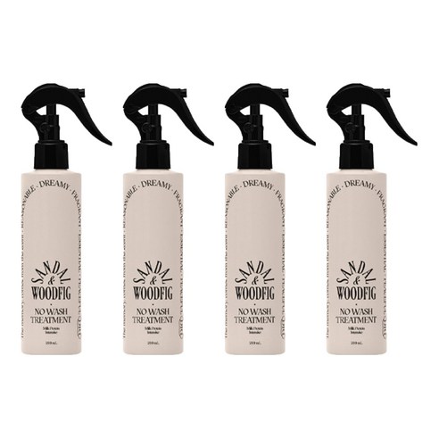 오디드 밀크프로틴 인텐시브 노워시 앰플 헤어트리트먼트 샌달우드피그, 200ml, 4개