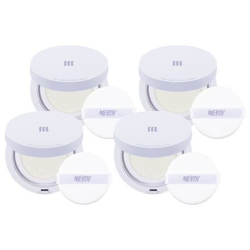 머지 데일리 라이트 업 선쿠션 SPF50+ PA++++, 12ml, 12g, 4개
