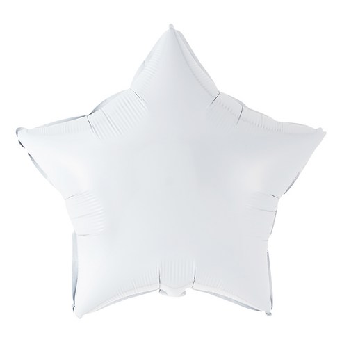파티팡 별은박 풍선 48cm, 화이트, 10개입