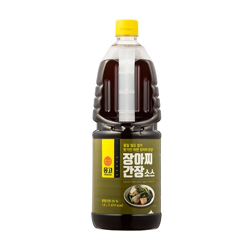 몽고 장아찌 간장 소스 4.6L, 4개