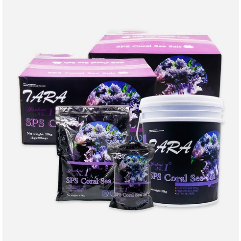TARA 해수염으로 어항 속 산호에게 활력을!