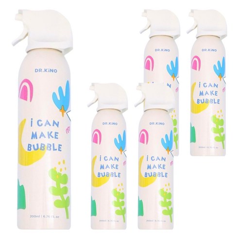 닥터키노 버블 바디클렌저, 200ml, 5개
