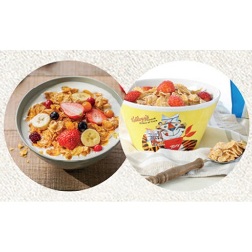 麥片 燕麥片 cereal 玉米片 凱洛格 玉米冰霜 早餐 膳食替代品 替代品 穀物