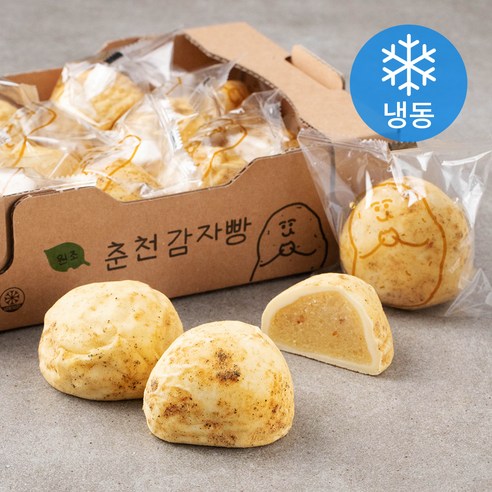 춘천 감자빵 오리지널 10개입 (냉동), 1200g, 1개