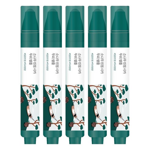 라운드랩 소나무 진정 시카 두피 앰플, 15ml, 5개