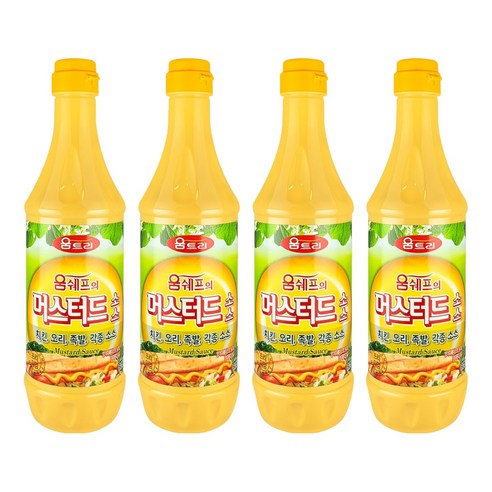 움트리 머스터드소스, 925g, 4개