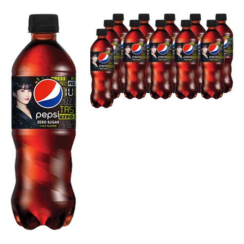 롯데칠성음료 펩시 제로 슈거 라임향, 12개, 500ml