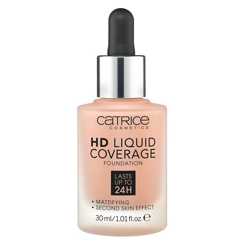 캐트리스 HD 리퀴드 커버리지 파운데이션 30ml, 040 웜베이지, 1개