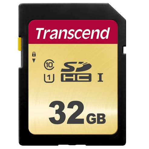 트랜센드 SD카드 MLC 메모리카드 TS32GSDC500S, 32GB