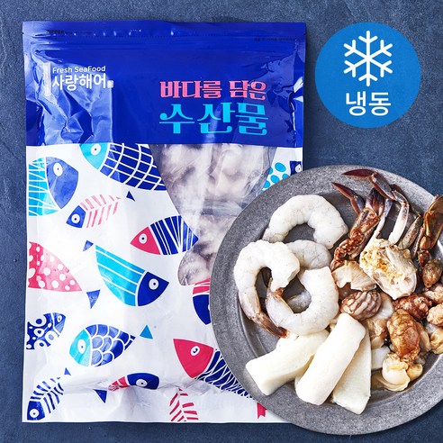 사랑해어 라면용 해물팩 (냉동), 150g, 10팩