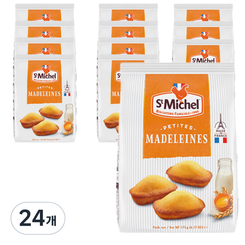 생미쉘 마들렝 빵, 175g, 24개