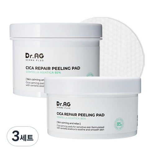 닥터에이지 시카 진정패드 60p + 40p, 3세트