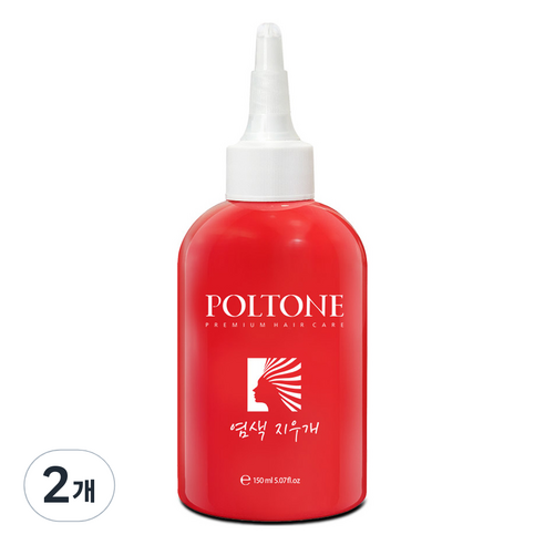 폴톤 올 클리어 염색약 지우개, 2개