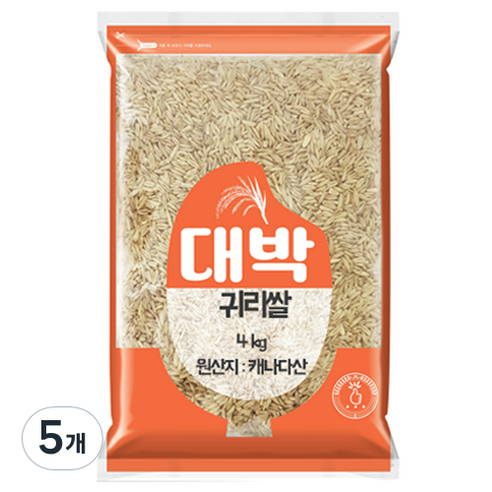 대박 귀리쌀, 4kg, 5개