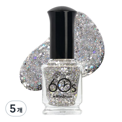 위드샨 60초 매니큐어 9ml, M98 크러쉬팝, 5개