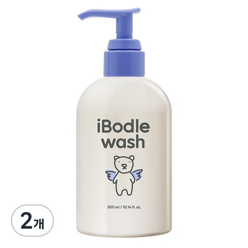아이보들 워시 바디클렌저 프레쉬 프루티 그린 플로랄향, 300ml, 2개