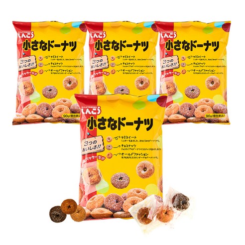 신코 미니 도넛, 4개, 90g