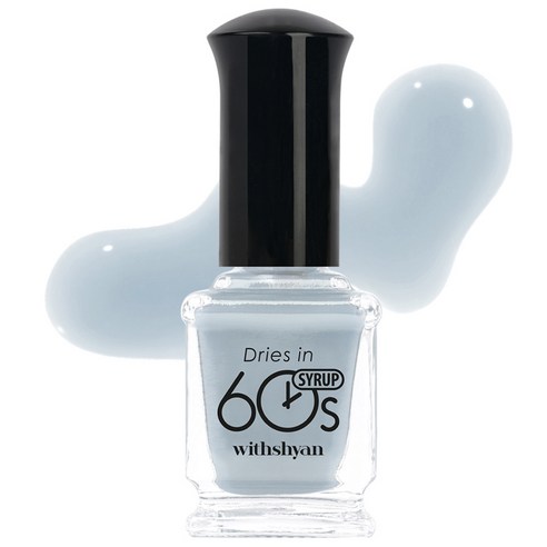 위드샨 60초 매니큐어, M118 에어리시럽, 9ml, 1개