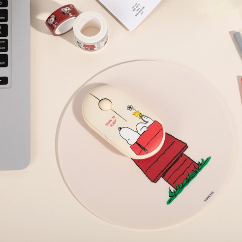 스누피 디자인과 첨단 기능의 완벽한 조화, 로이체 피너츠 스누피 마우스