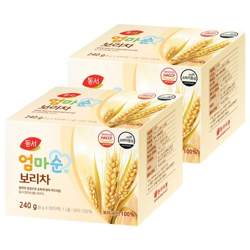동서 엄마 순보리차, 8g, 30개입, 2개
