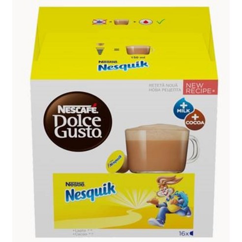네스카페돌체구스토 네스퀵 캡슐 코코아 초콜릿과 우유의 조화로 만든 달콤한 음료