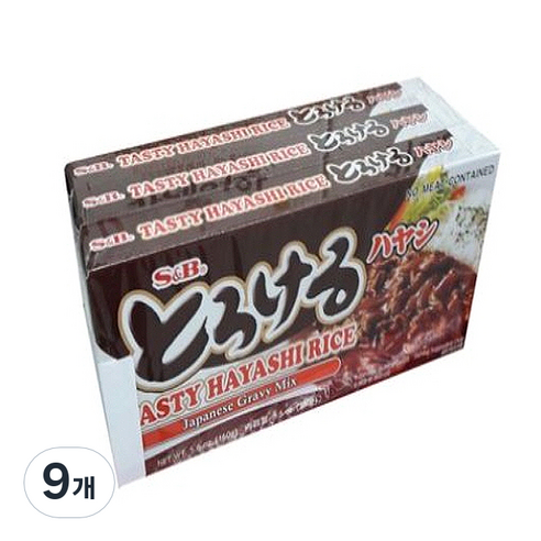 에스앤비 하이라이스, 160g, 9개