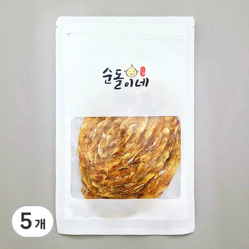 순돌이네 두꺼운 두툼 쥐포, 5개, 150g