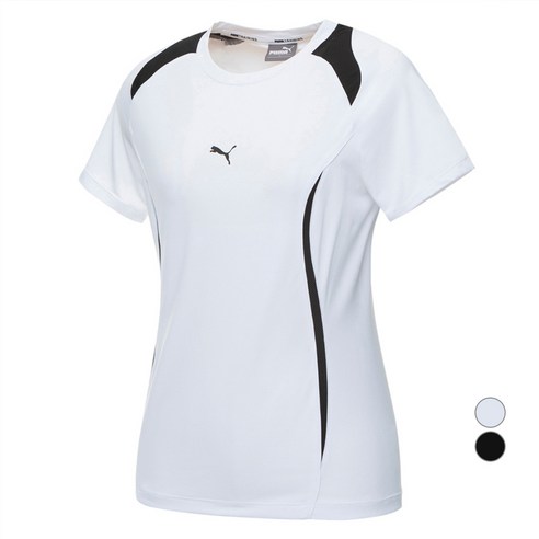 [PUMA]푸마_여성용_마하 트레이닝 반팔 티셔츠_MACH TRAIN SHORT TEE_93336303, 마 여성용 마하 트레이닝 반팔 스포츠 티셔츠 9333630