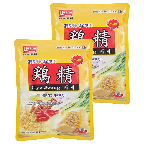 화미 감칠맛 나는 닭고기다시 계정, 1kg, 2개