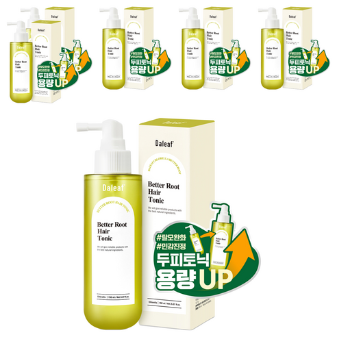 달리프 클로렐라 베러 루트 헤어토닉, 150ml, 6개