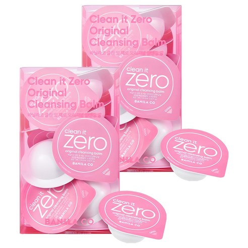 바닐라코 클린 잇 제로 오리지널 클렌징밤 트래블 키트, 48ml, 2개