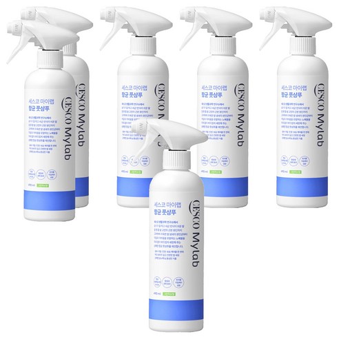 세스코마이랩 항균 풋샴푸, 1개입, 6개, 490ml