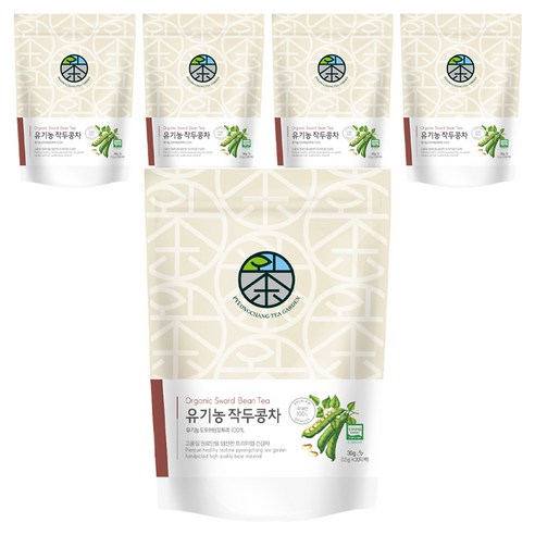 평창다원 유기농 작두콩차 삼각티백, 1.5g, 20개입, 5개